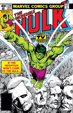 Incredible Hulk #239  cover