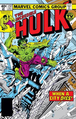 Incredible Hulk #237  cover
