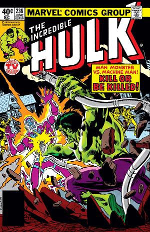 Incredible Hulk #236  cover