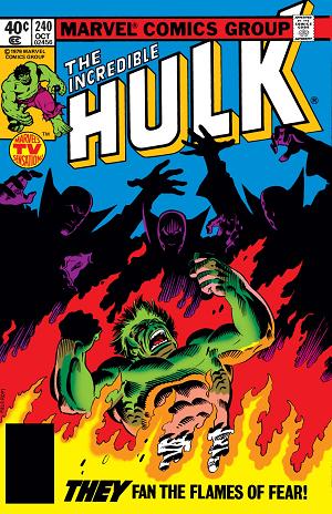 Incredible Hulk #240 cover