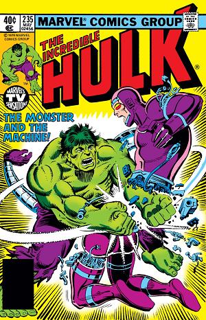 Incredible Hulk #235  cover