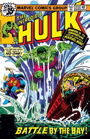 Incredible Hulk #233  cover