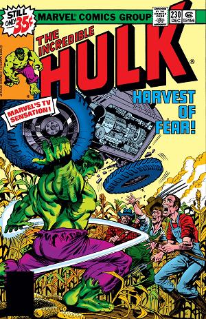 Incredible Hulk #230 cover