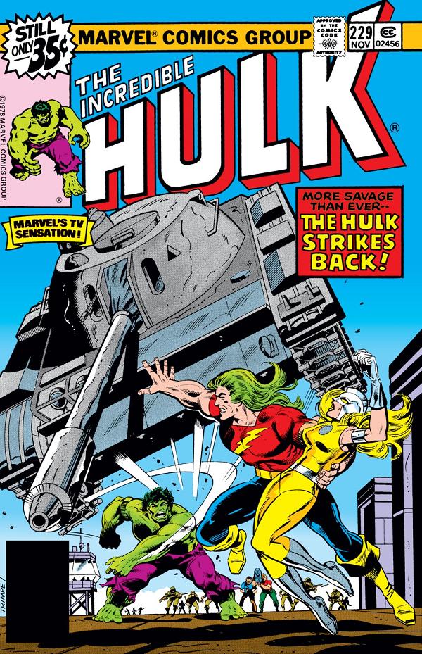 Incredible Hulk #229  cover