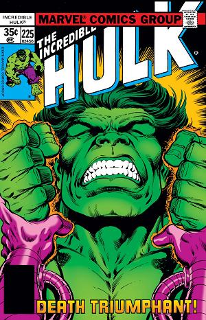 Incredible Hulk #225  cover