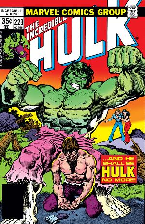 Incredible Hulk #223  cover