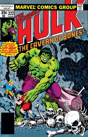 Incredible Hulk #222  cover