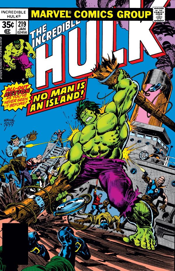 Incredible Hulk #219  cover
