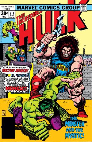 Incredible Hulk #211 cover