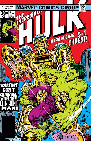 Incredible Hulk #213  cover