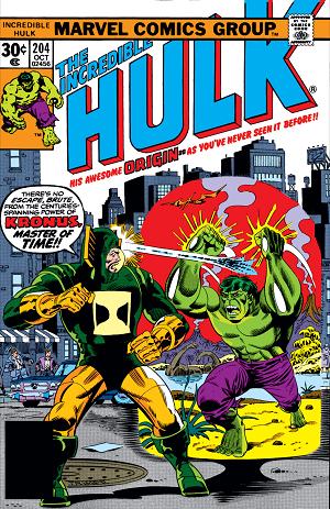 Incredible Hulk #204  cover