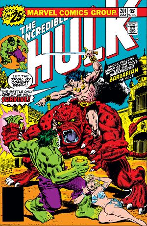 Incredible Hulk #201  cover