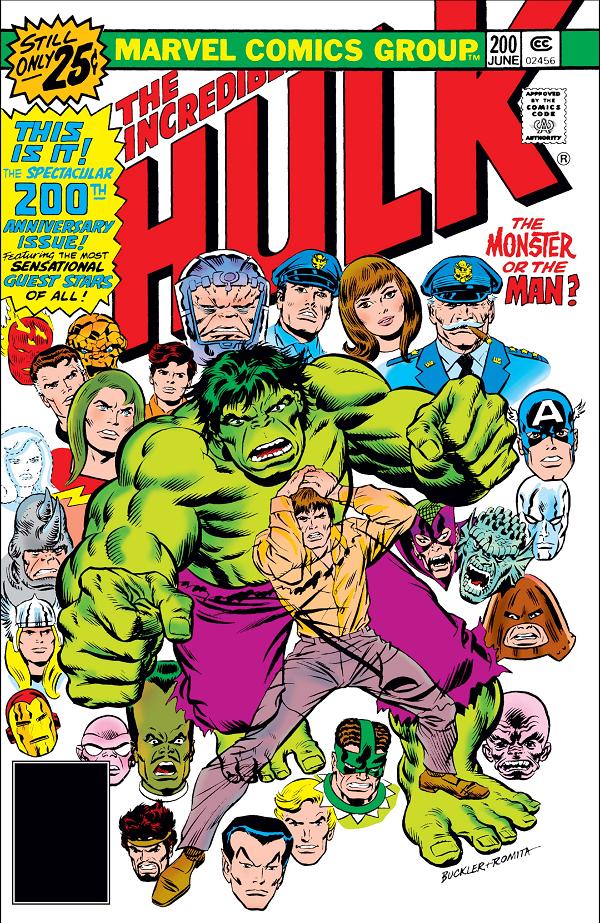 Incredible Hulk #200  cover
