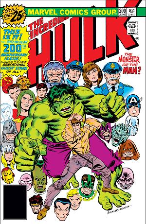 Incredible Hulk #200 cover