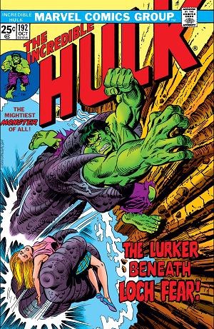Incredible Hulk #192  cover