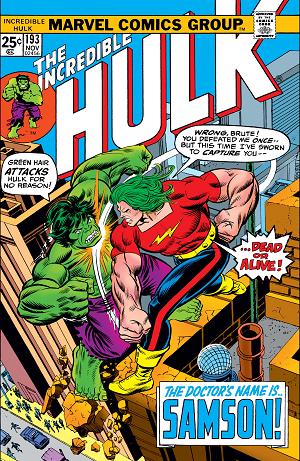 Incredible Hulk #193  cover