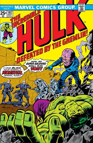 Incredible Hulk #187  cover