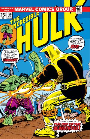 Incredible Hulk #186  cover