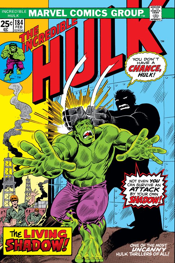 Incredible Hulk #184  cover