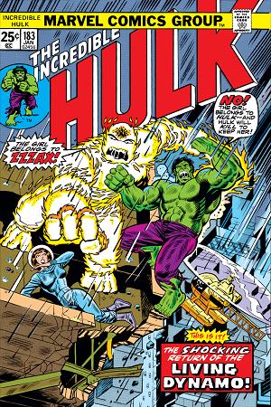 Incredible Hulk #183  cover
