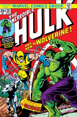 Incredible Hulk #181  cover