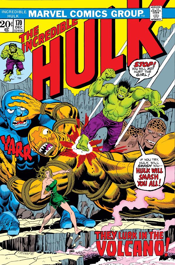 Incredible Hulk #170  cover