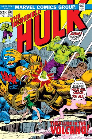 Incredible Hulk #170  cover