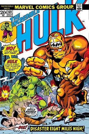 Incredible Hulk #169  cover