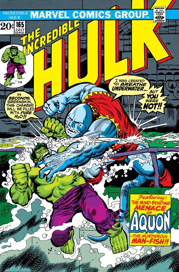 Incredible Hulk #165  cover