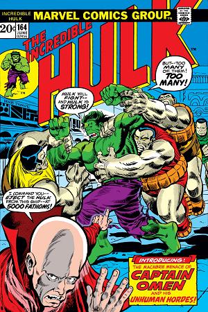 Incredible Hulk #164  cover