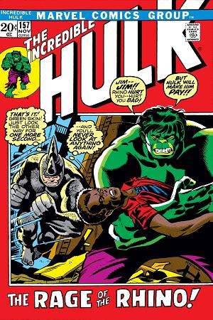 Incredible Hulk #157 cover