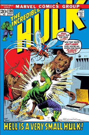 Incredible Hulk #154 cover