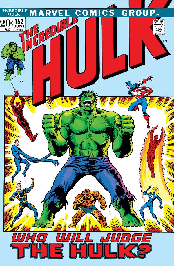 Incredible Hulk #152  cover