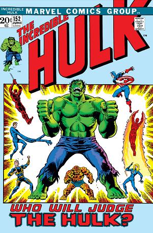 Incredible Hulk #152 cover