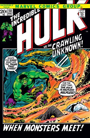 Incredible Hulk #151 cover