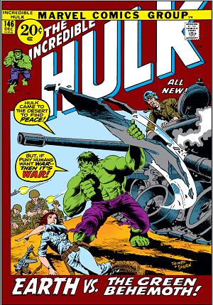 Incredible Hulk #146  cover