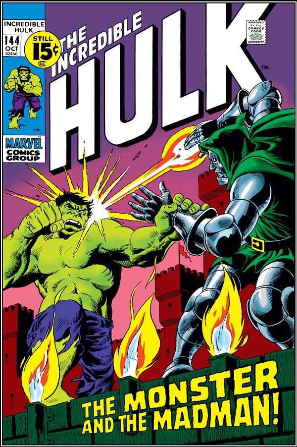 Incredible Hulk #144  cover