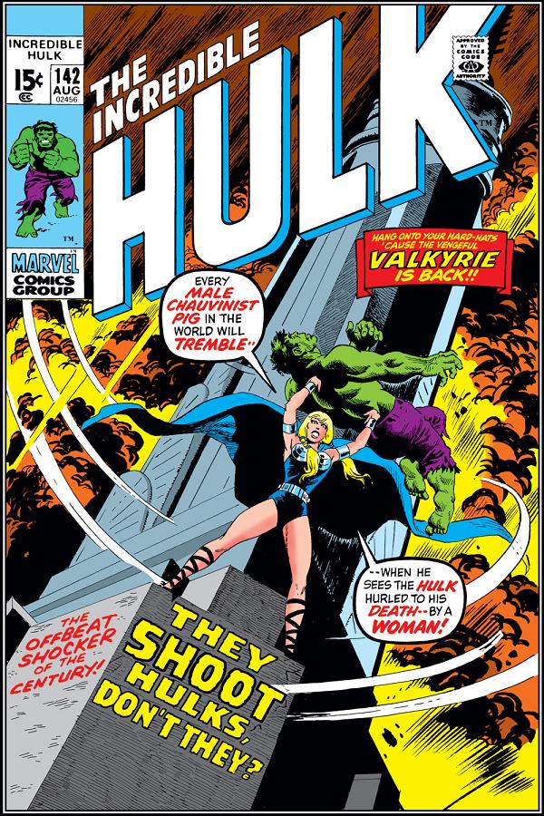 Incredible Hulk #142  cover