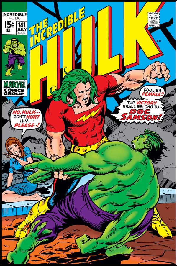 Incredible Hulk #141  cover