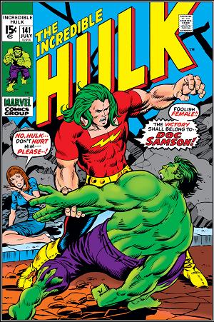 Incredible Hulk #141  cover