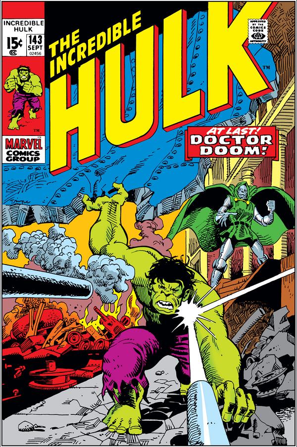 Incredible Hulk #143  cover