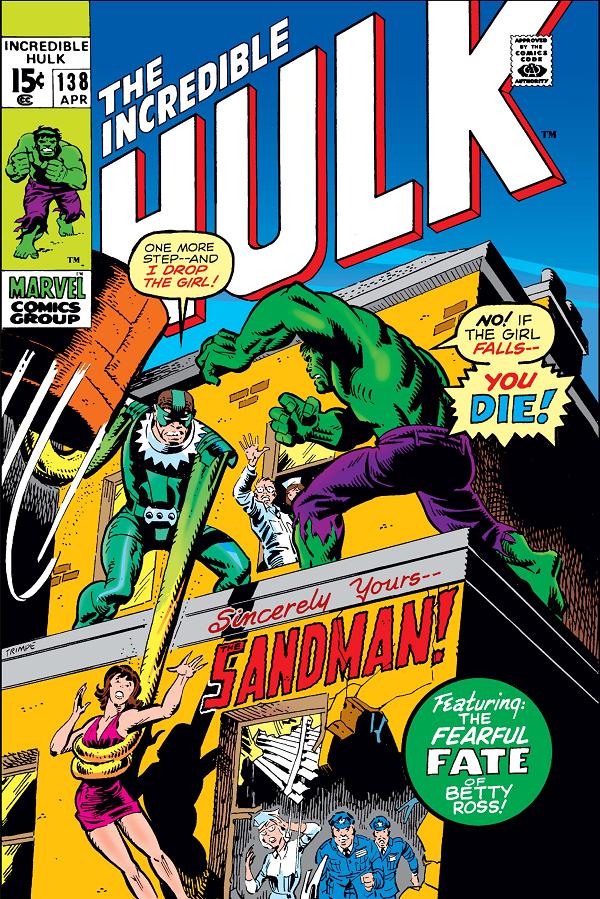 Incredible Hulk #138  cover