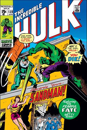 Incredible Hulk #138  cover