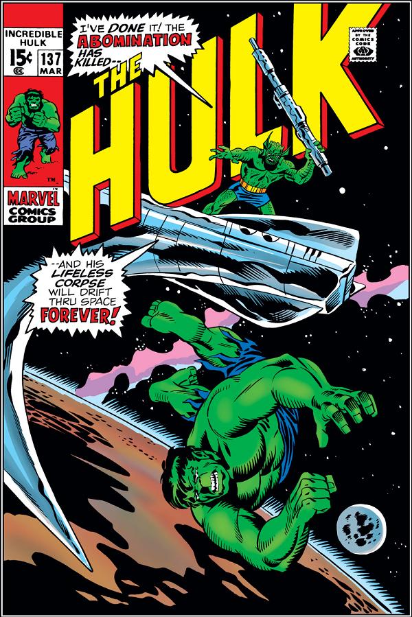 Incredible Hulk #137  cover