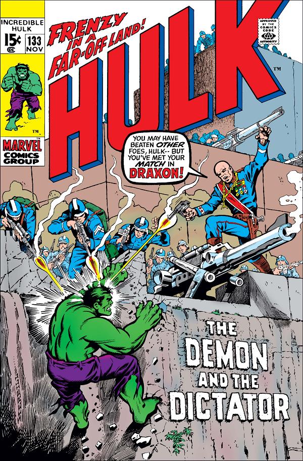 Incredible Hulk #133  cover