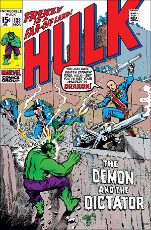 Incredible Hulk #133  cover