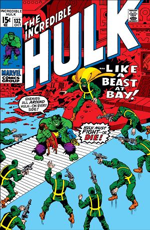 Incredible Hulk #132  cover