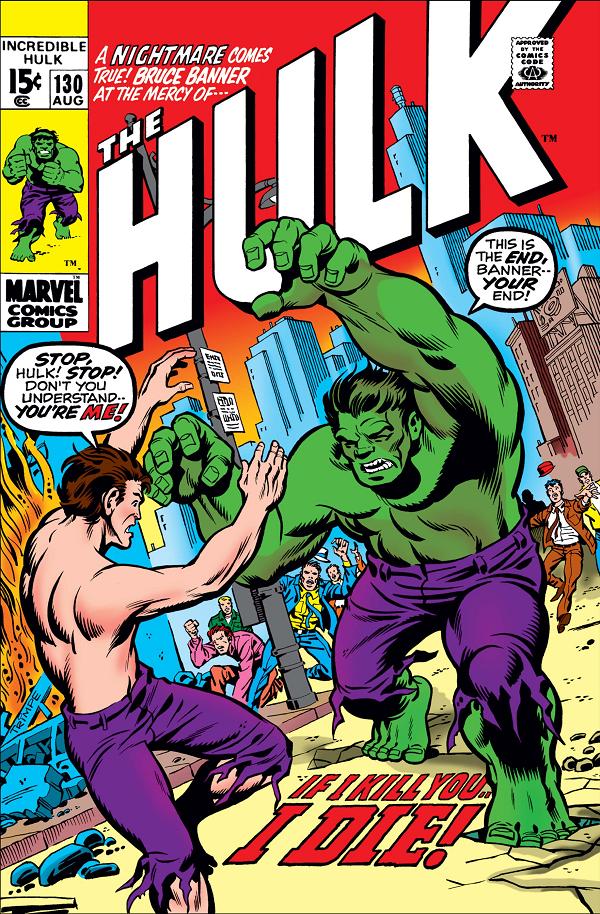 Incredible Hulk #130  cover