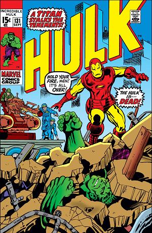 Incredible Hulk #131  cover