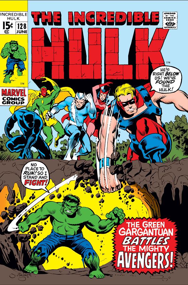 Incredible Hulk #128  cover